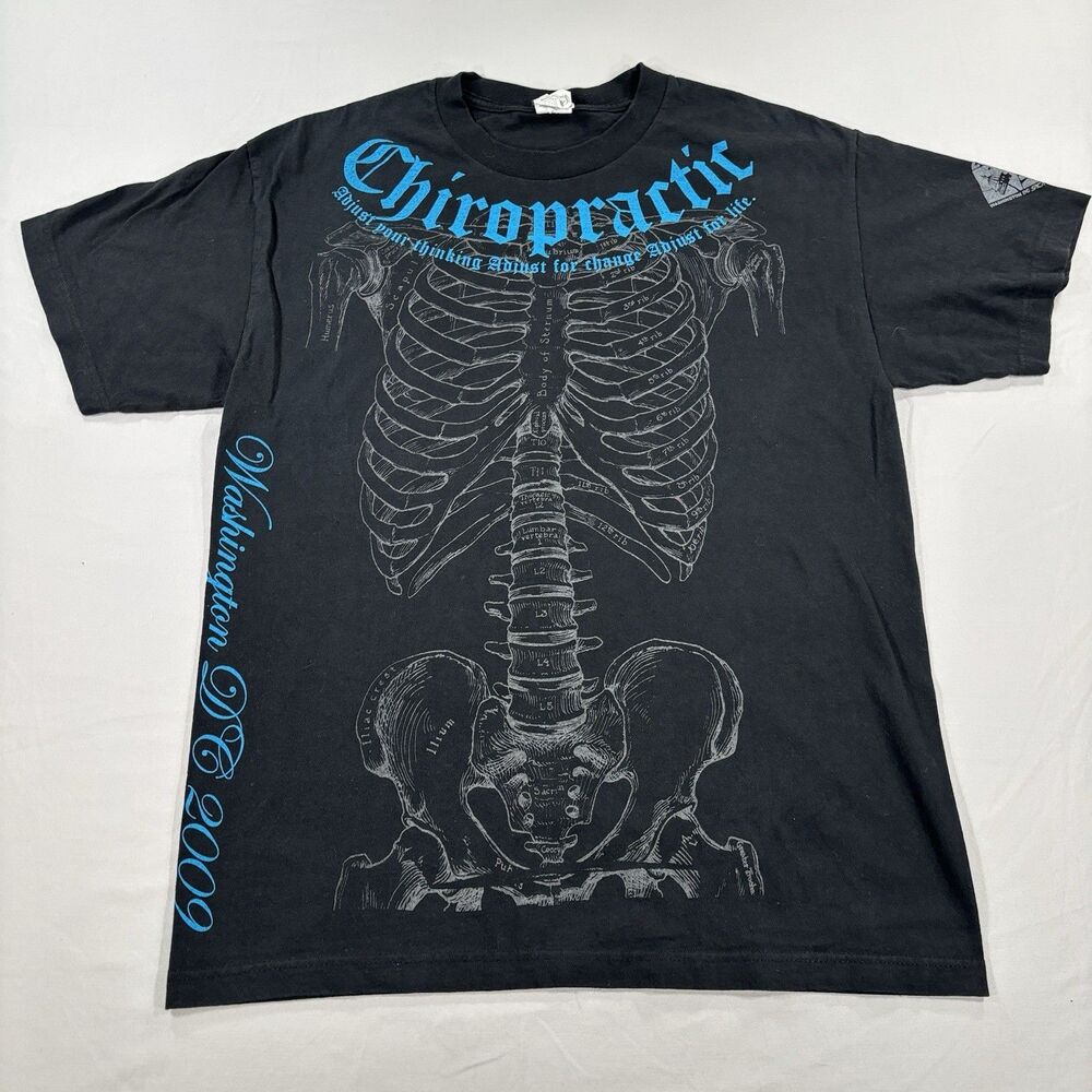 Vintage 2009 SACA Chiropractic Conference Washington DC Shirt Large